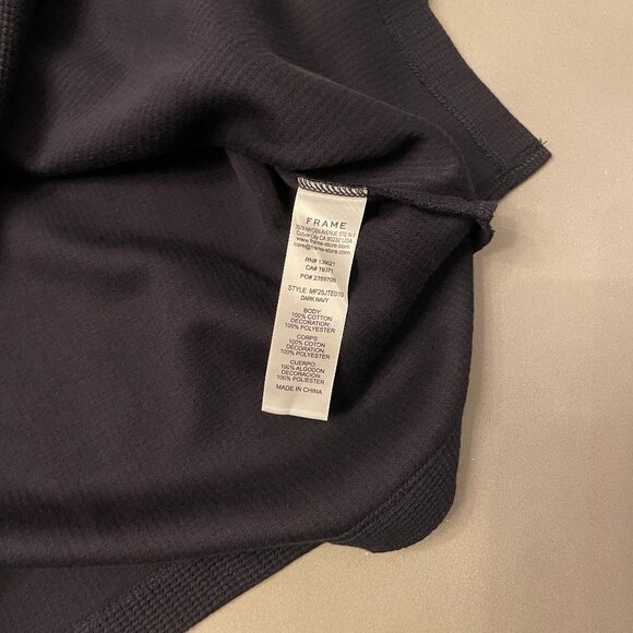 Frame Men's Waffle Long Sleeve Tee - Picture 7 of 7